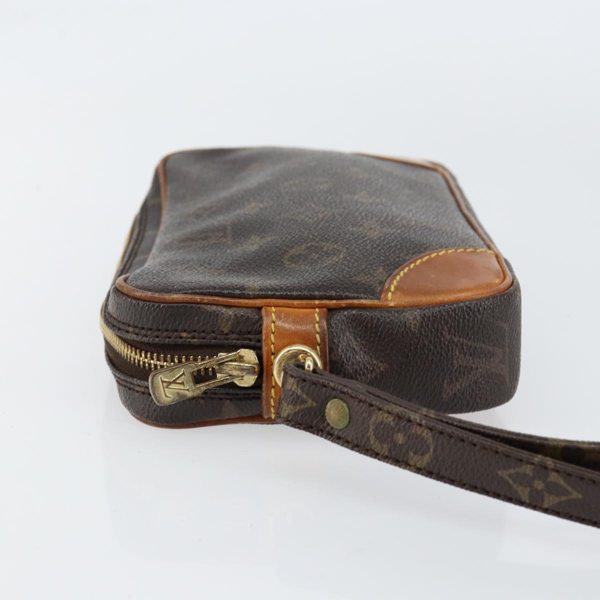 LOUIS VUITTON Monogram Marly Dragonne PM Clutch Bag M51827 LV Auth bs31068