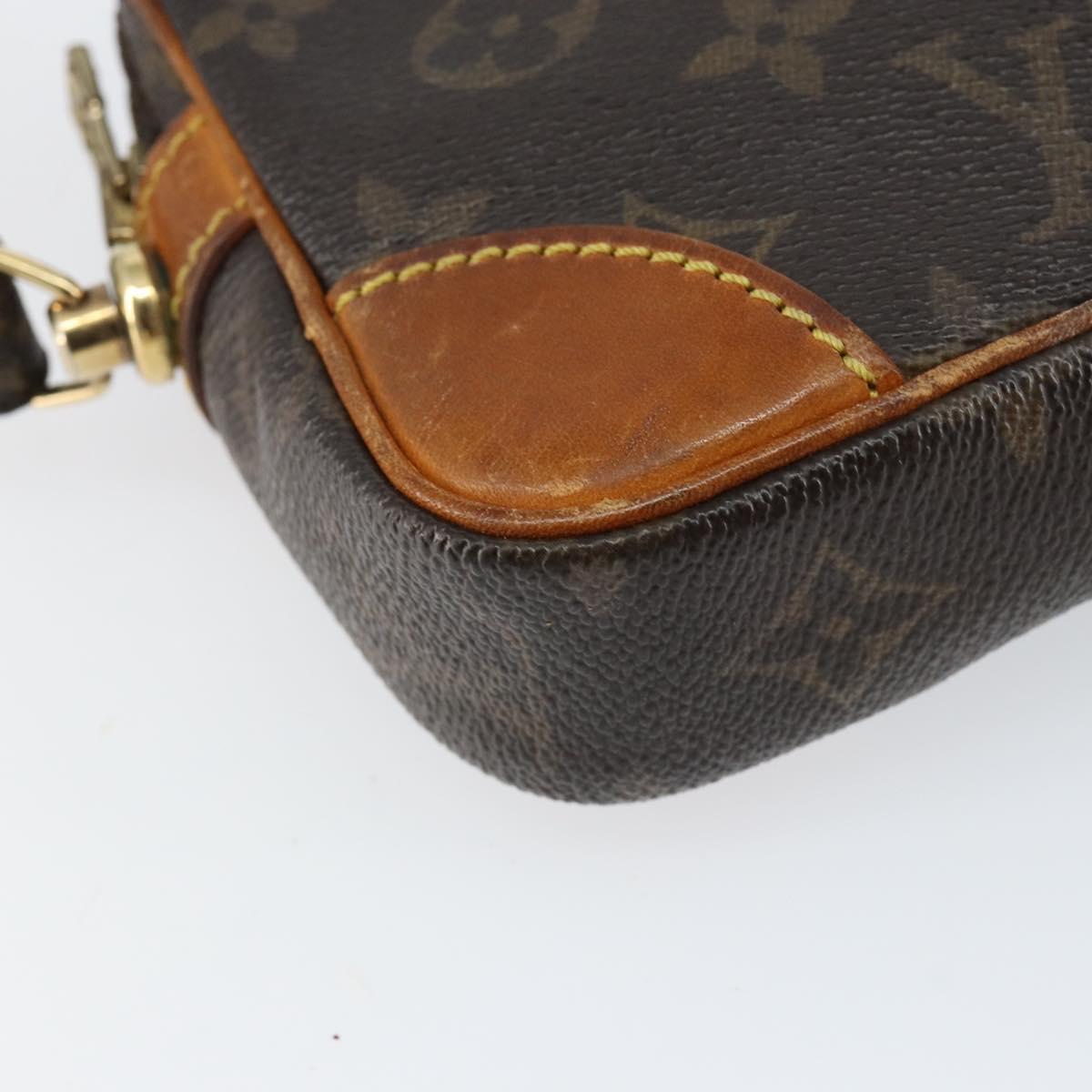 LOUIS VUITTON Monogram Marly Dragonne PM Clutch Bag M51827 LV Auth bs31068