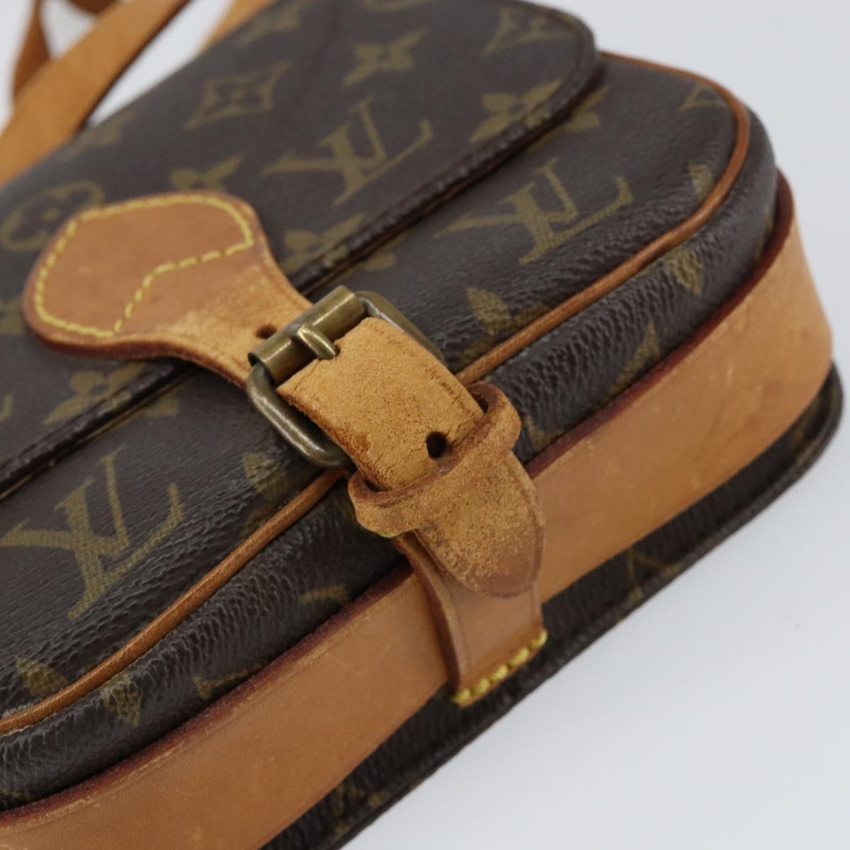 LOUIS VUITTON Monogram Cartouchiere PM Shoulder Bag M51254 LV Auth bs31073