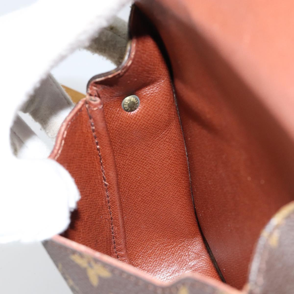 LOUIS VUITTON Monogram Cartouchiere PM Shoulder Bag M51254 LV Auth bs31073