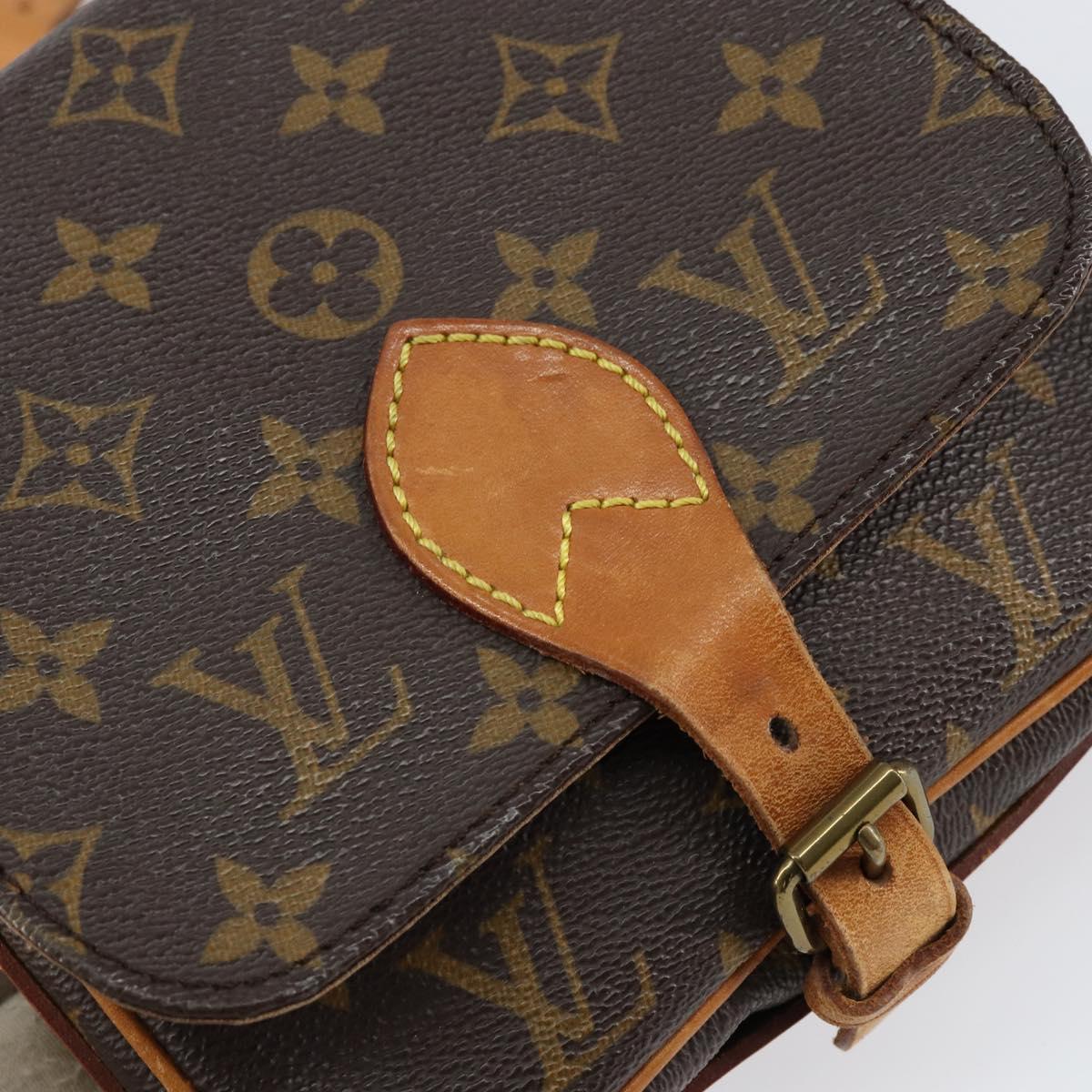 LOUIS VUITTON Monogram Cartouchiere PM Shoulder Bag M51254 LV Auth bs31074