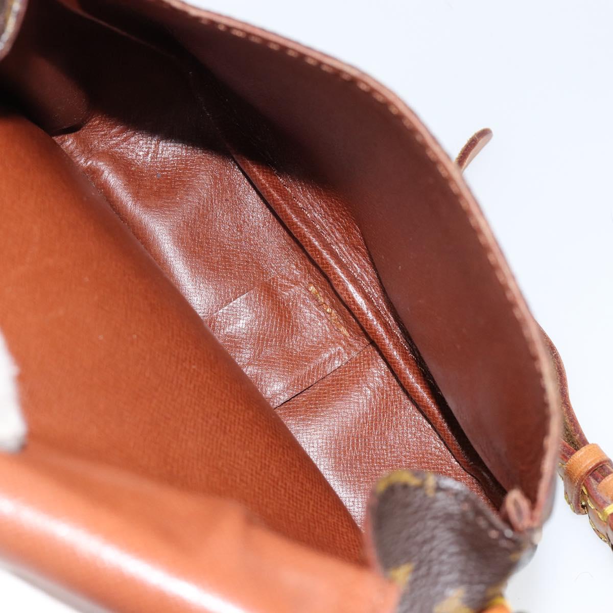 LOUIS VUITTON Monogram Cartouchiere PM Shoulder Bag M51254 LV Auth bs31074