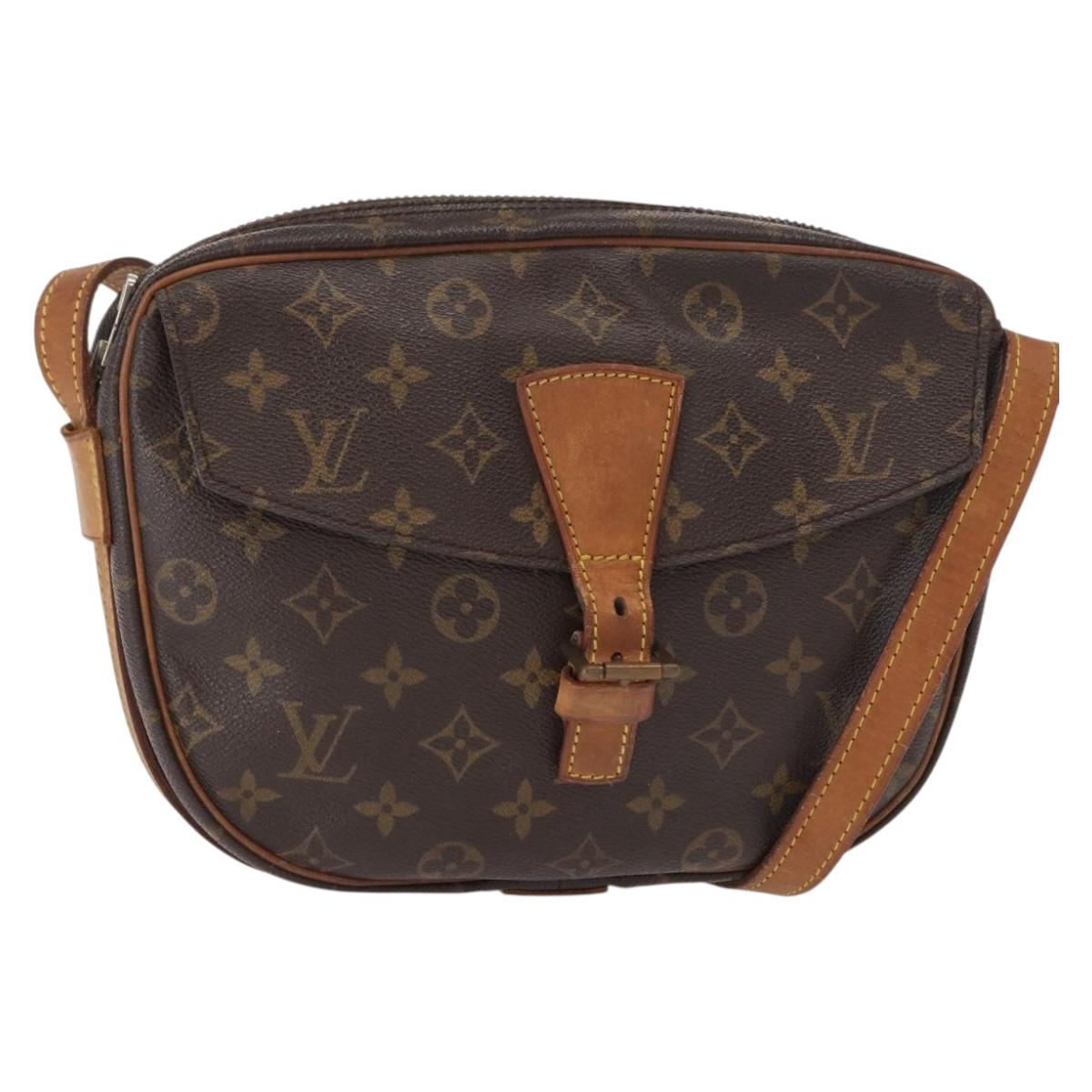 LOUIS VUITTON Monogram Jeune Fille GM Shoulder Bag M51225 LV Auth bs31076
