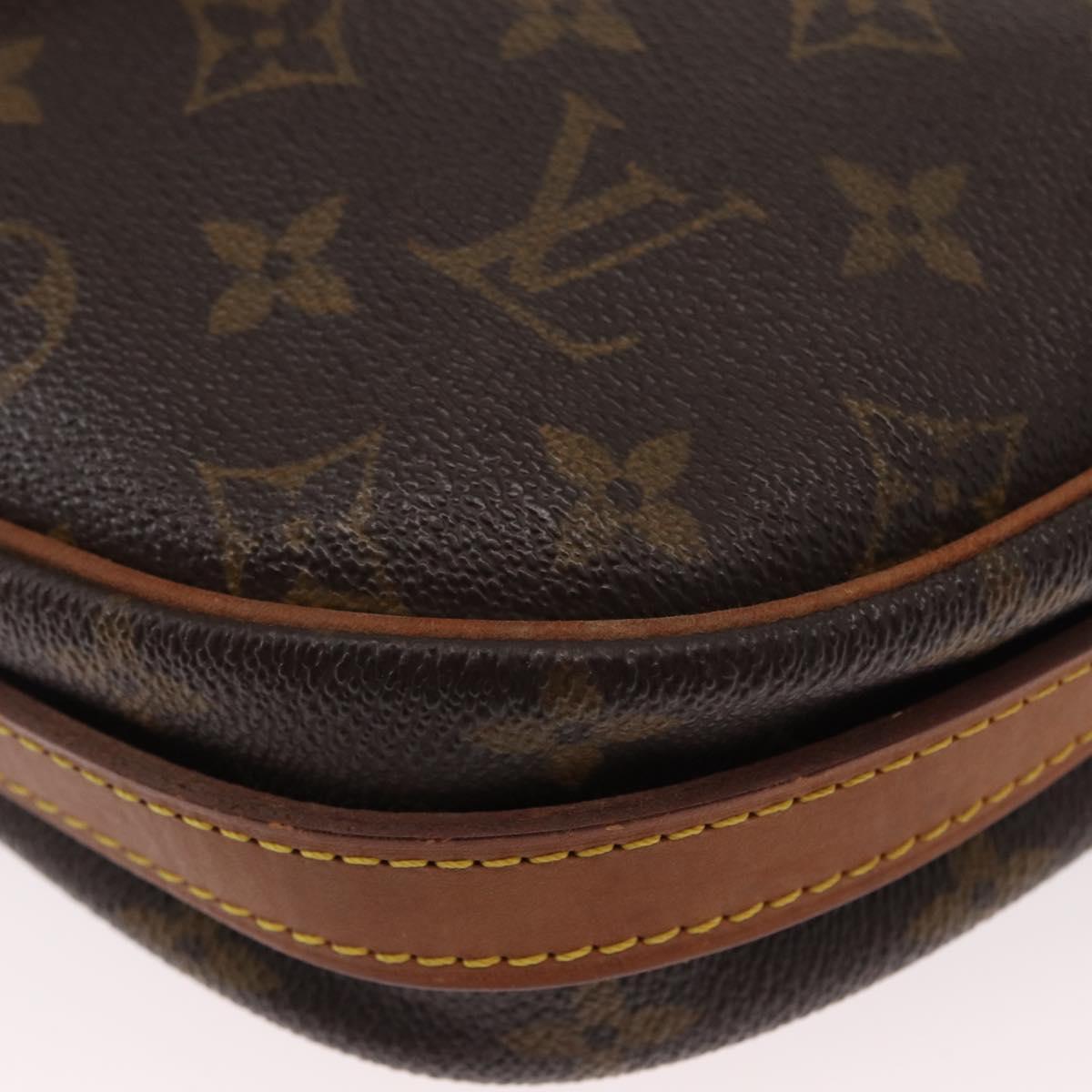 LOUIS VUITTON Monogram Jeune Fille GM Shoulder Bag M51225 LV Auth bs31076