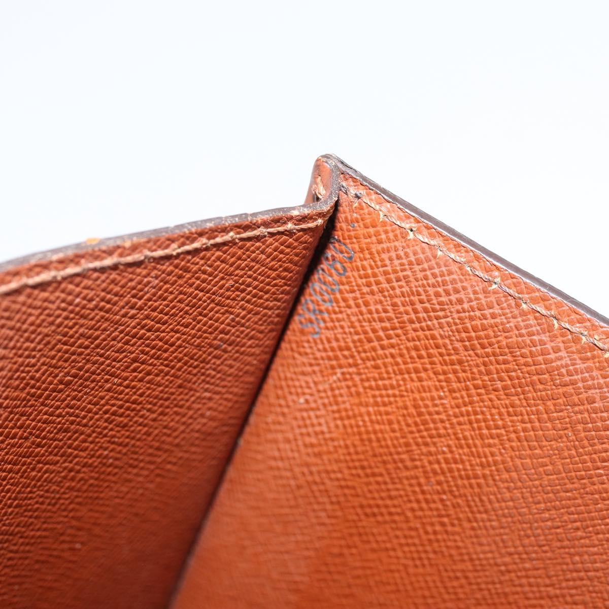 LOUIS VUITTON Monogram Monceau 28 Hand Bag M51185 LV Auth bs31077