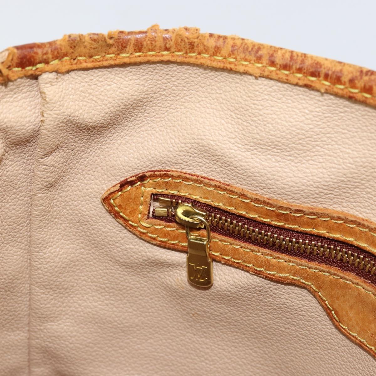 LOUIS VUITTON Monogram Bucket PM Shoulder Bag M42238 LV Auth bs31078