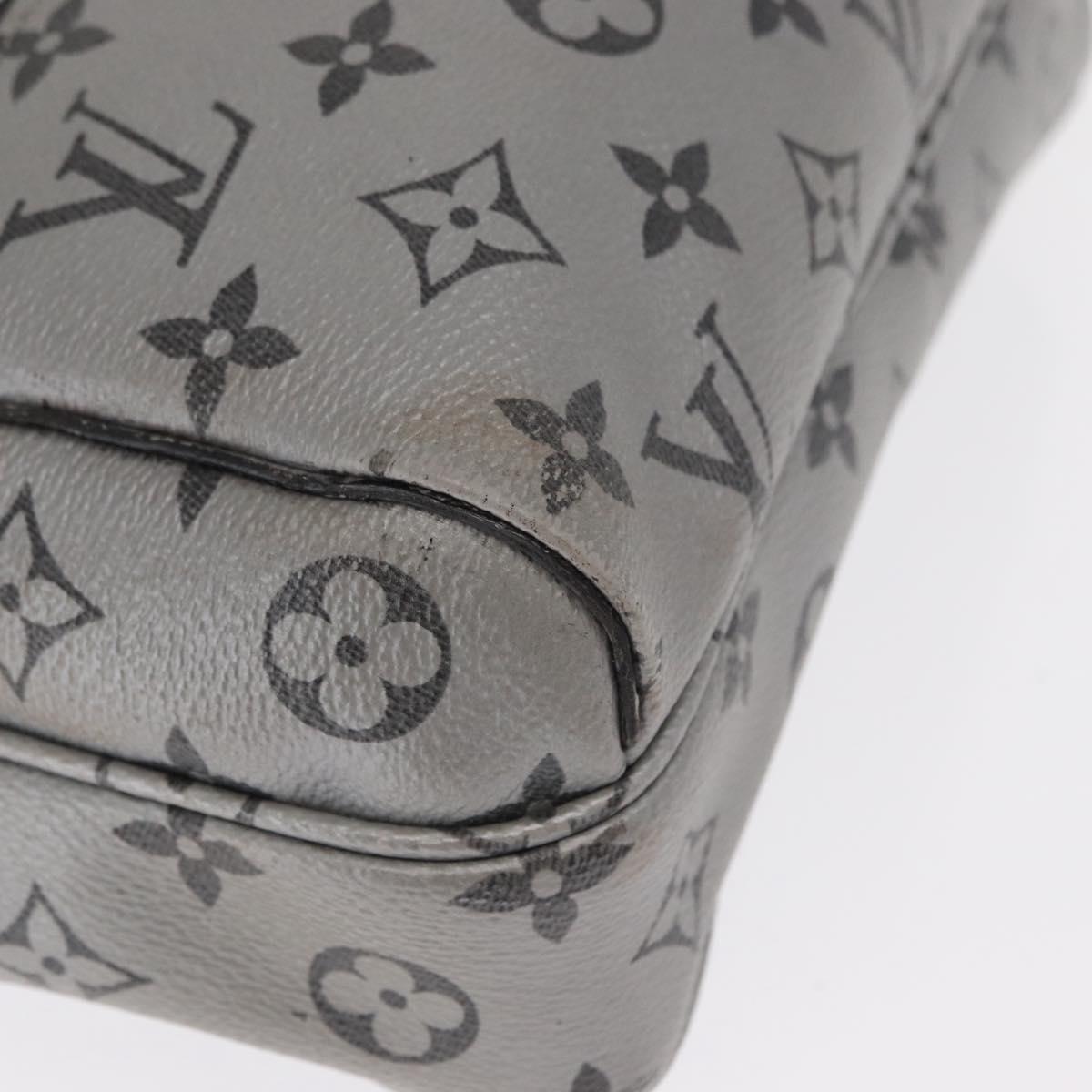 LOUIS VUITTON Monogram Reflect Messenger PM Bag Silver M43859 LV Auth bs31079