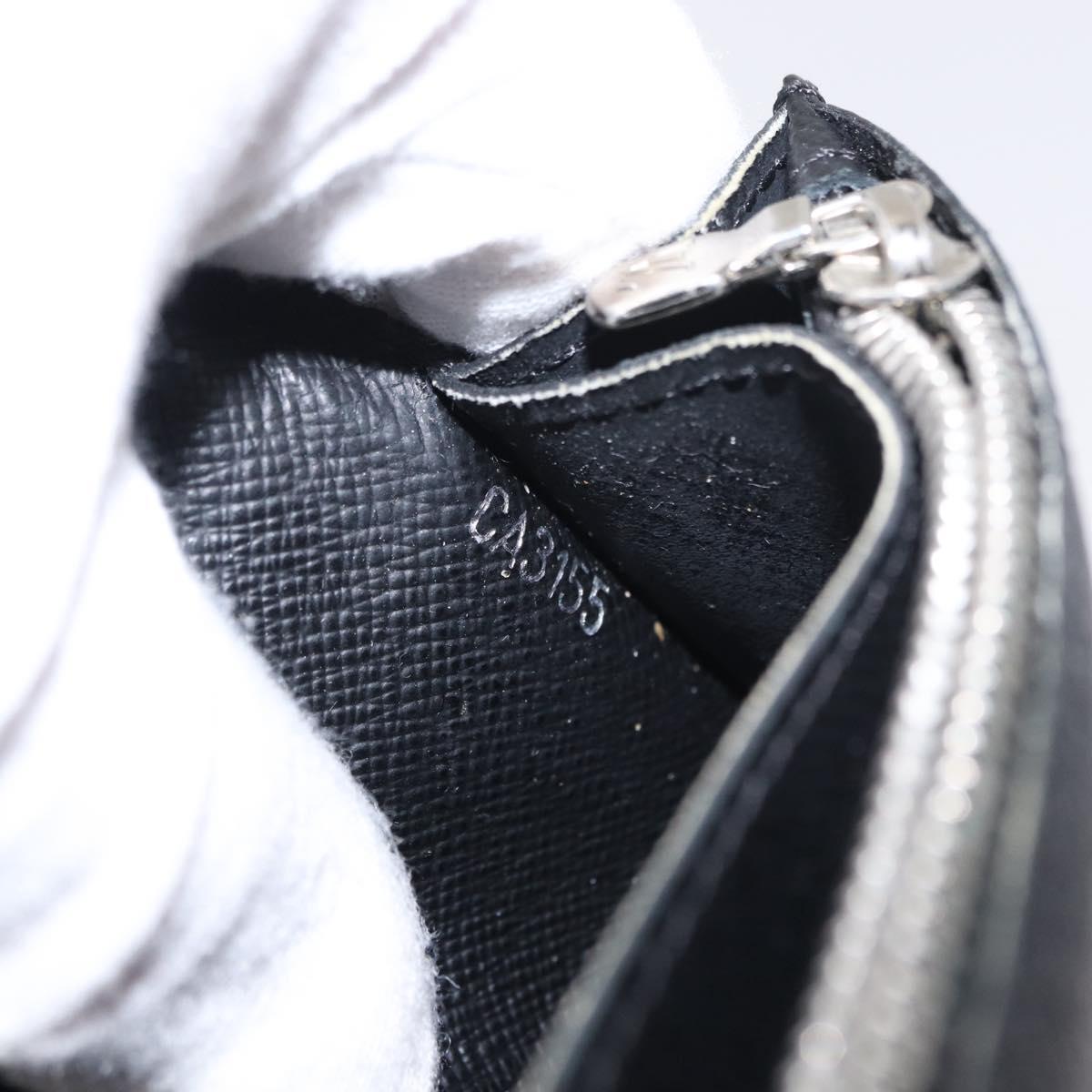 LOUIS VUITTON Damier Graphite Porte Feuille Brother Wallet N61211 Auth bs31080