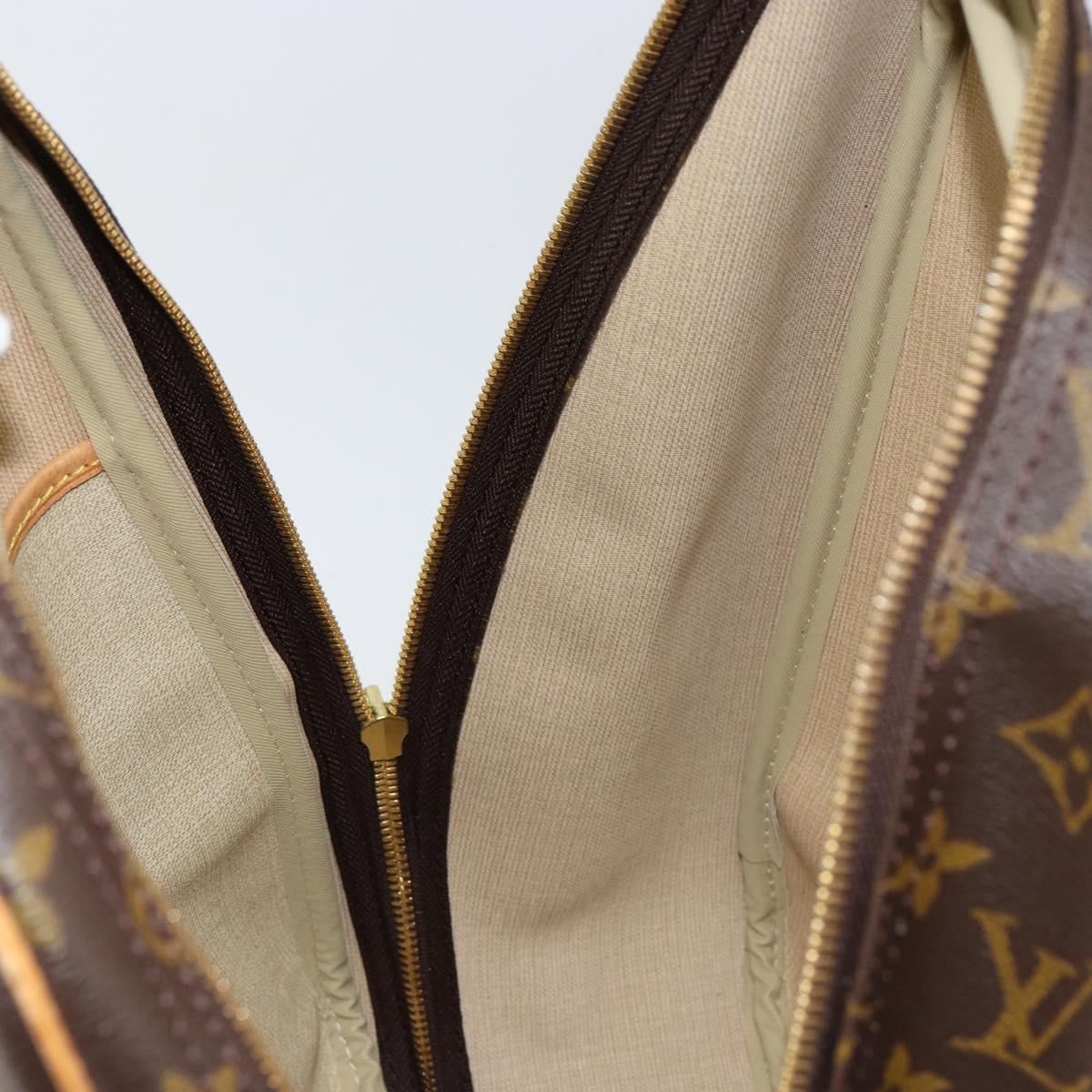 LOUIS VUITTON Monogram Excursion Hand Bag M41450 LV Auth bs31085