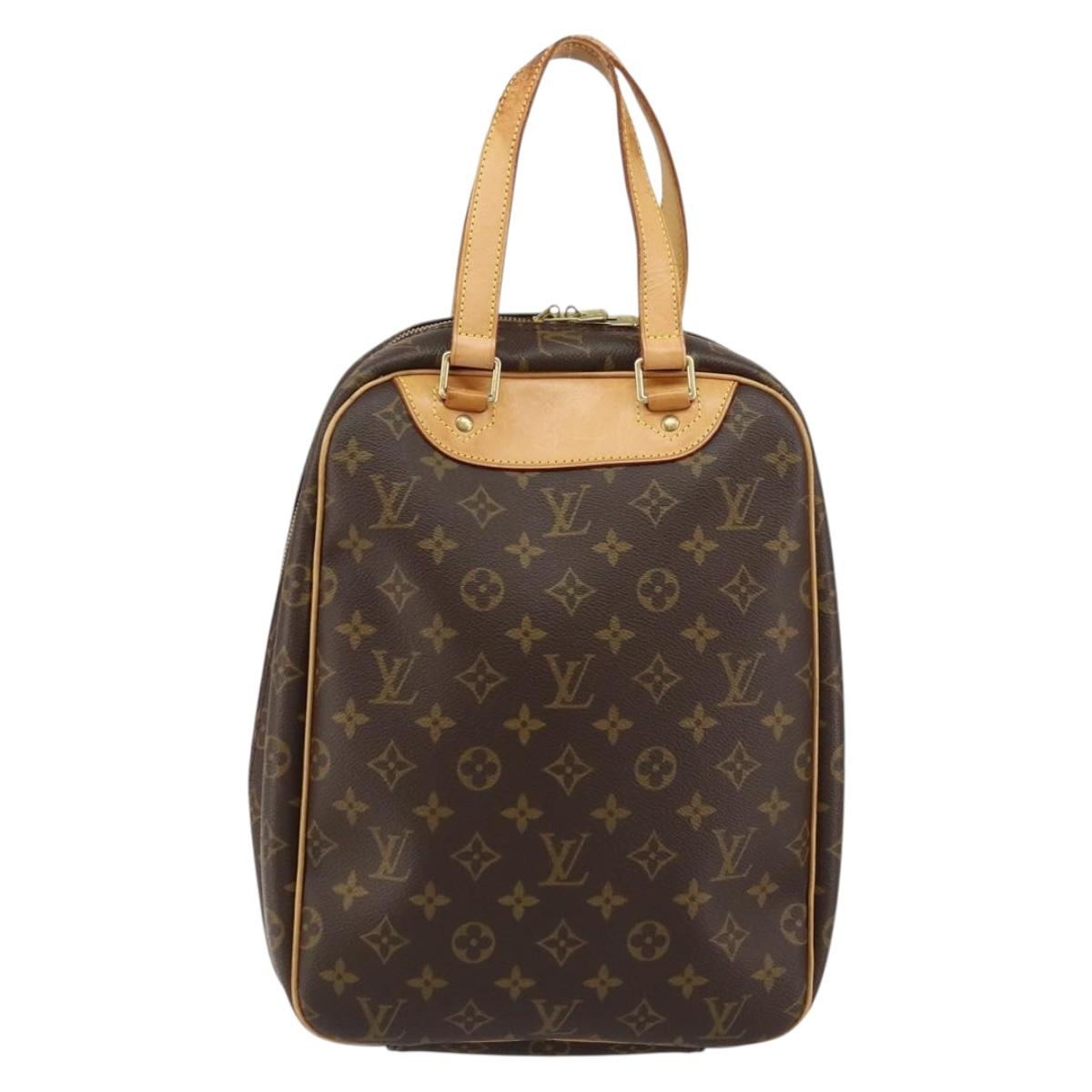LOUIS VUITTON Monogram Excursion Hand Bag M41450 LV Auth bs31085