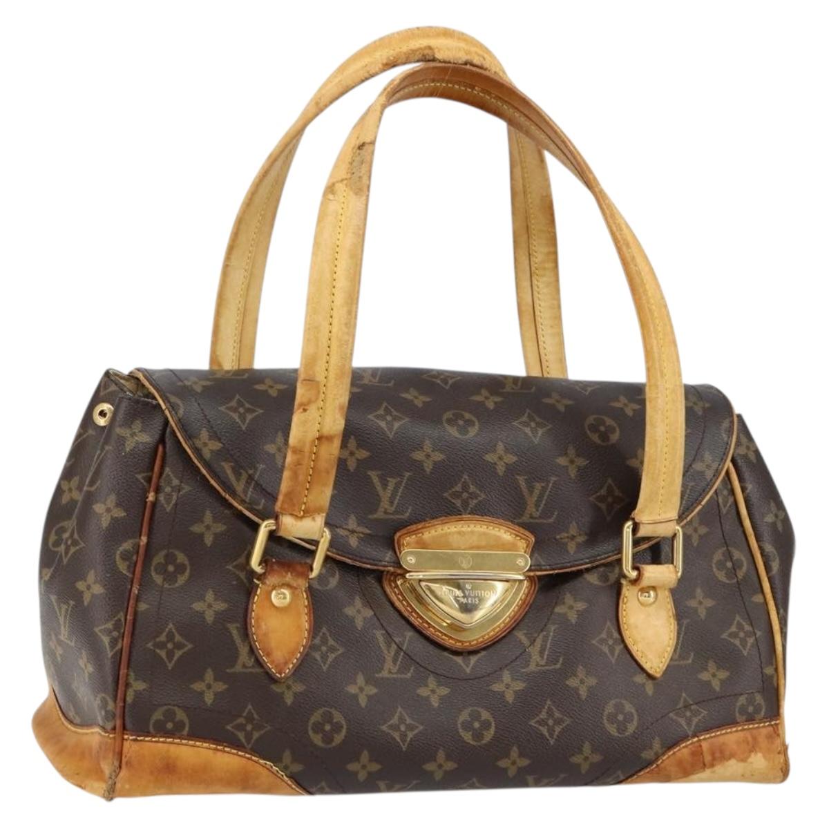 LOUIS VUITTON Monogram Beverly GM Shoulder Bag M40120 LV Auth bs31087