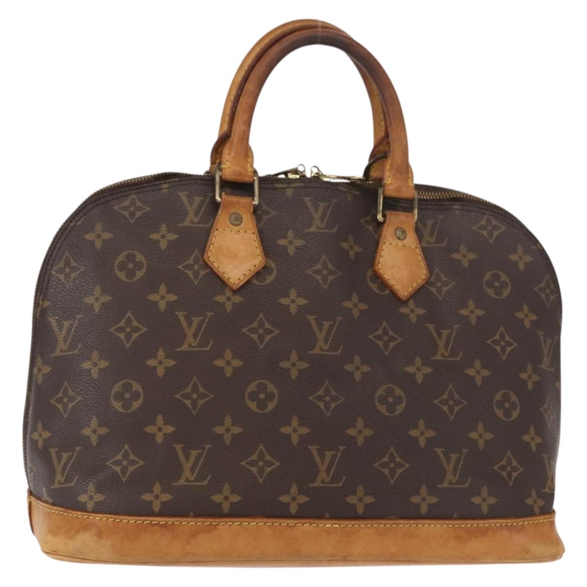 LOUIS VUITTON Monogram Alma Hand Bag M51130 LV Auth bs31088