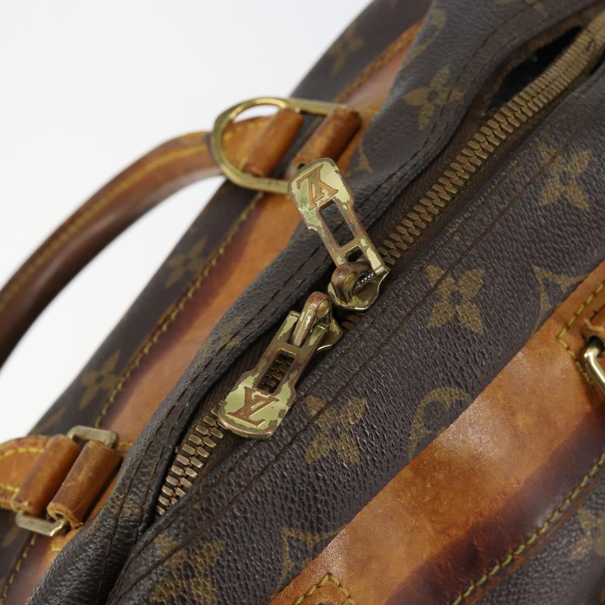 LOUIS VUITTON Monogram Deauville Hand Bag M47270 LV Auth bs31089
