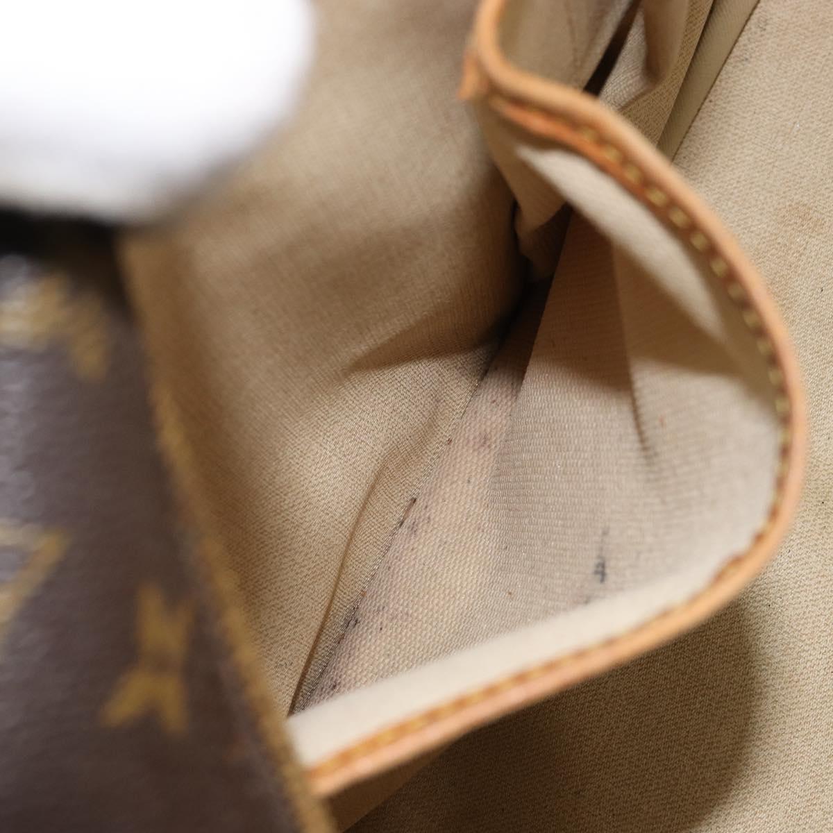 LOUIS VUITTON Monogram Deauville Hand Bag M47270 LV Auth bs31089