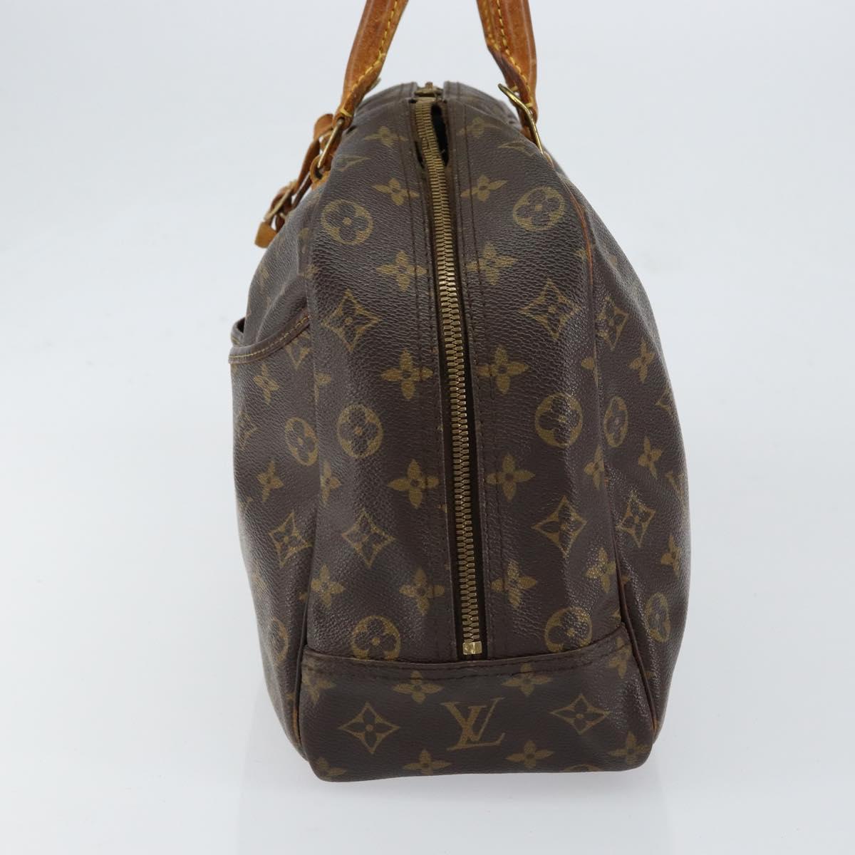 LOUIS VUITTON Monogram Deauville Hand Bag M47270 LV Auth bs31089