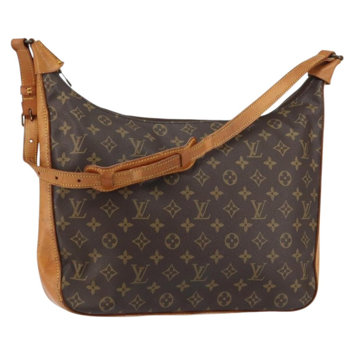 LOUIS VUITTON Monogram Boulogne 35 Shoulder Bag Vintage M51260 LV Auth bs31092