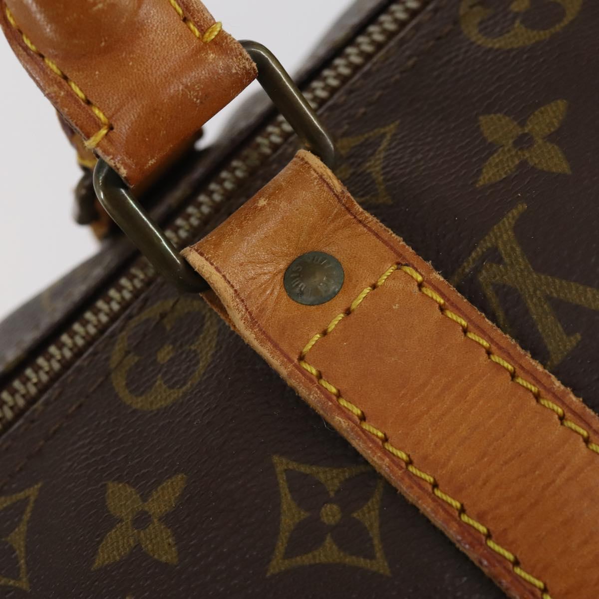 LOUIS VUITTON Monogram Keepall 45 Boston Bag M41428 LV Auth bs31093
