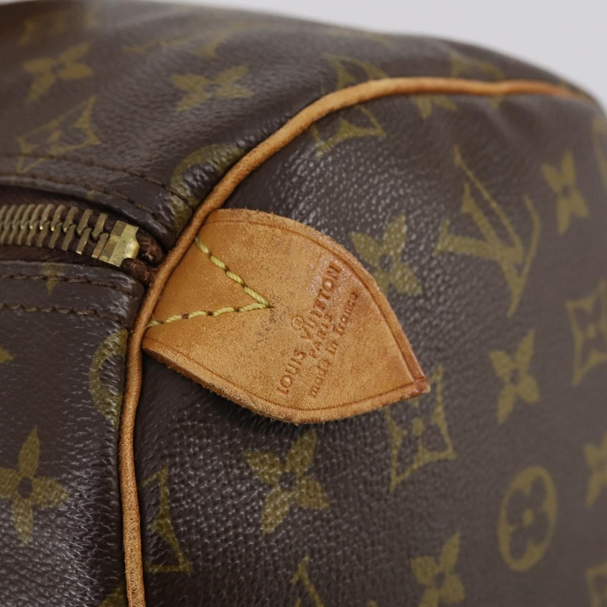 LOUIS VUITTON Monogram Keepall 45 Boston Bag M41428 LV Auth bs31093