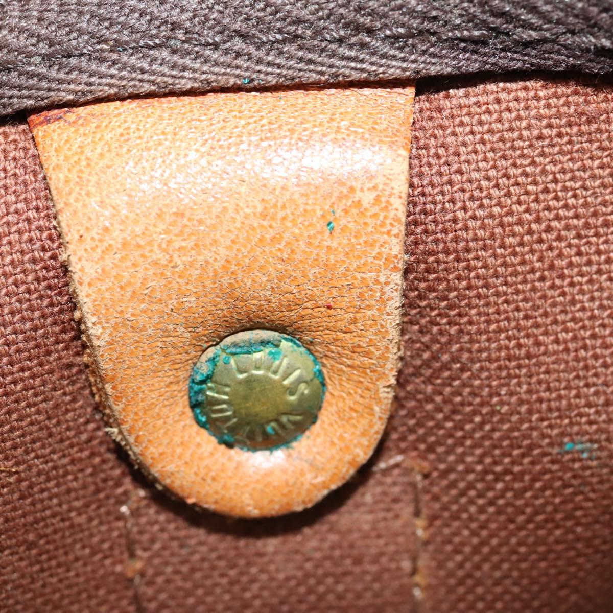 LOUIS VUITTON Monogram Keepall 45 Boston Bag M41428 LV Auth bs31093