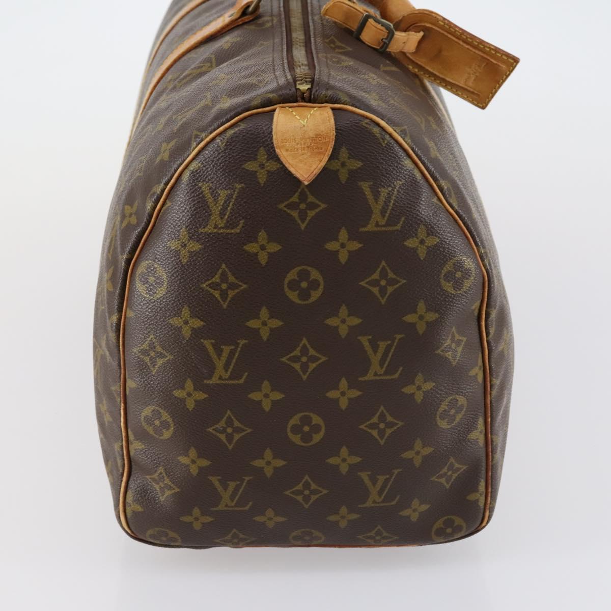 LOUIS VUITTON Monogram Keepall 45 Boston Bag M41428 LV Auth bs31093