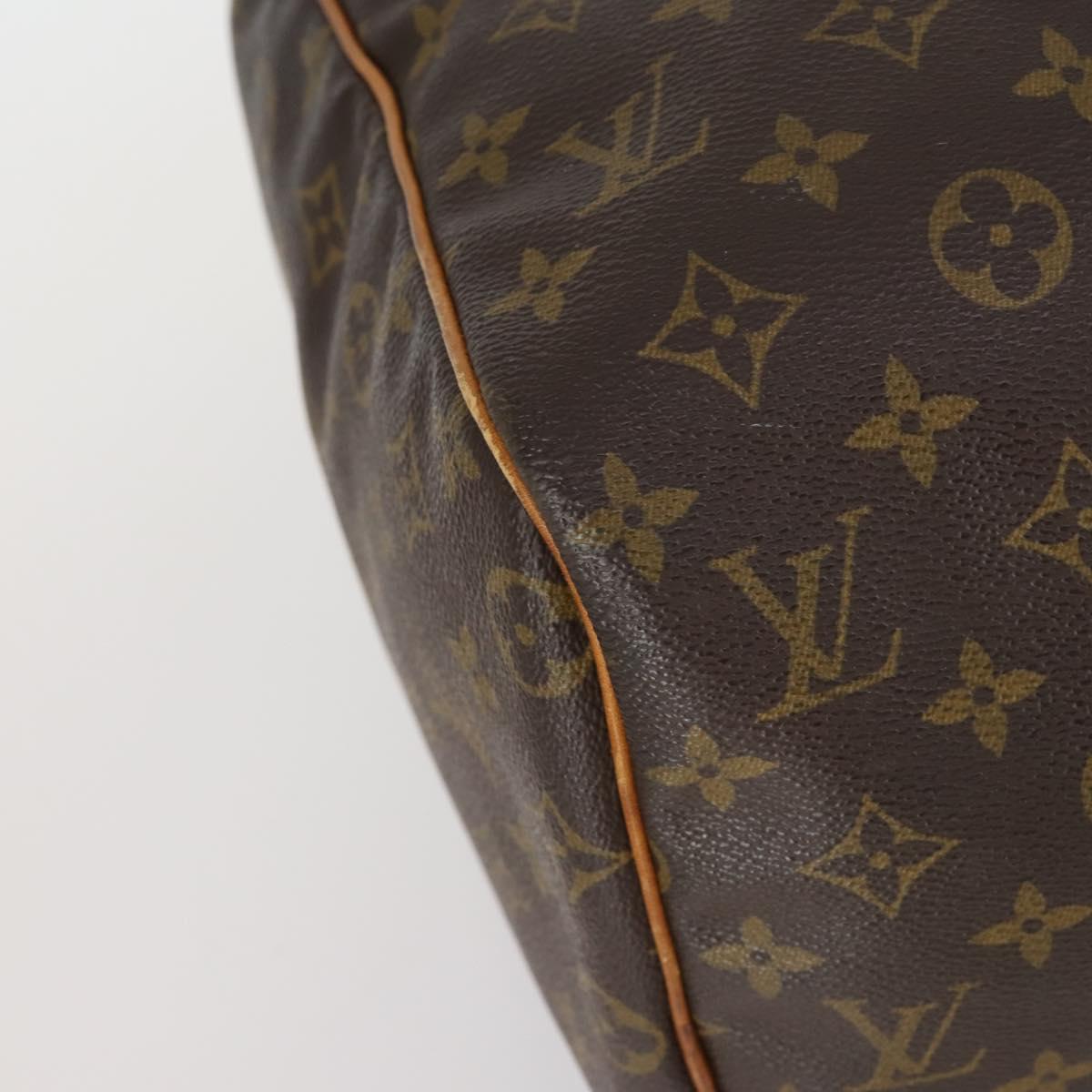 LOUIS VUITTON Monogram Sac Souple 45 Boston Bag M41624 LV Auth bs31094