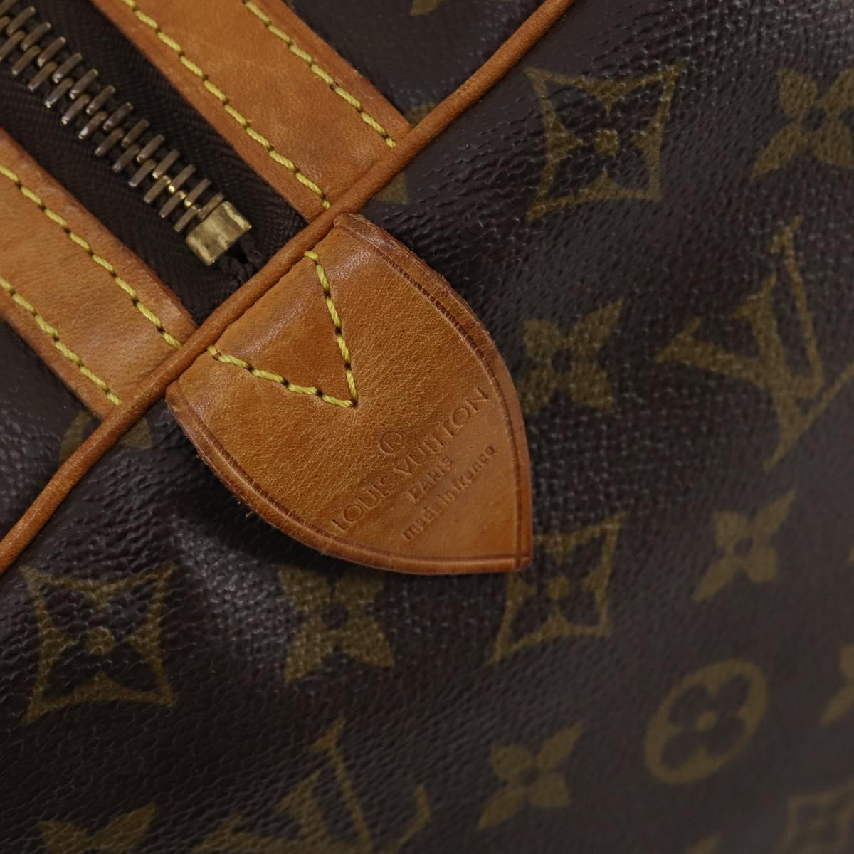 LOUIS VUITTON Monogram Sac Souple 45 Boston Bag M41624 LV Auth bs31094