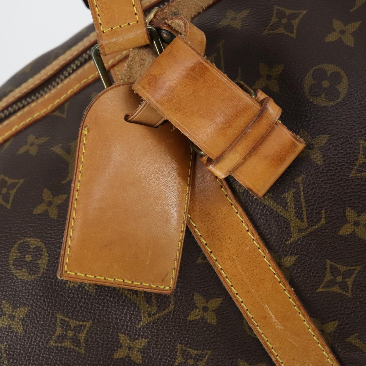 LOUIS VUITTON Monogram Sac Souple 45 Boston Bag M41624 LV Auth bs31094