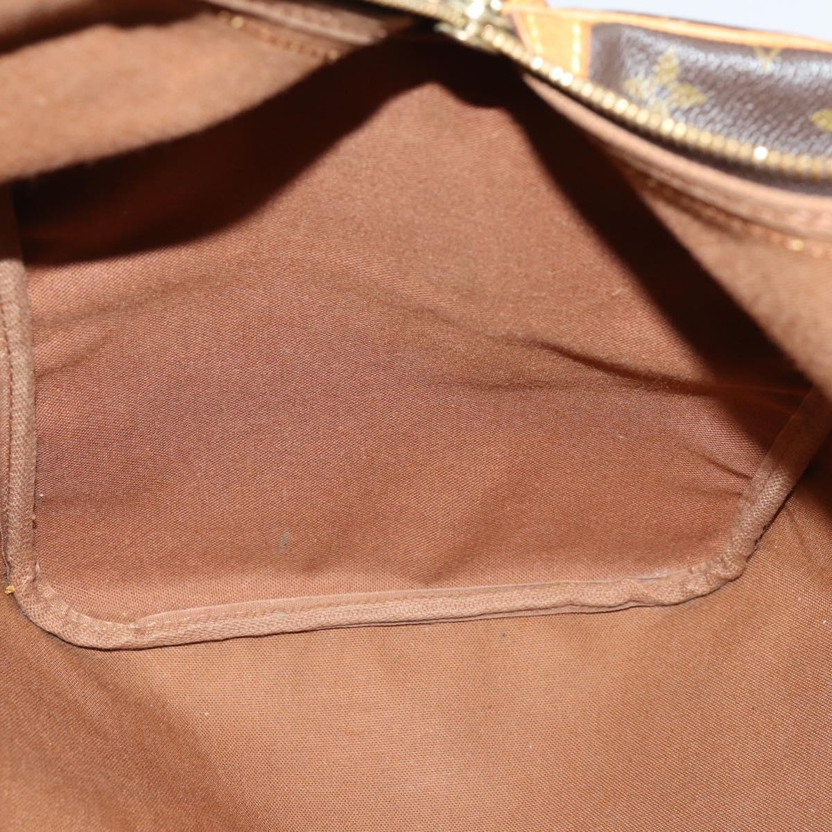 LOUIS VUITTON Monogram Sac Souple 45 Boston Bag M41624 LV Auth bs31094