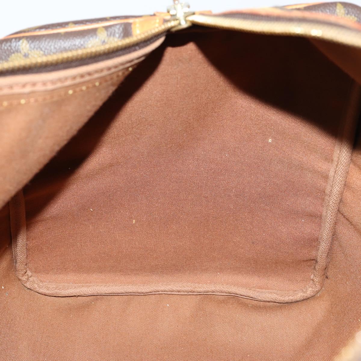 LOUIS VUITTON Monogram Sac Souple 45 Boston Bag M41624 LV Auth bs31094