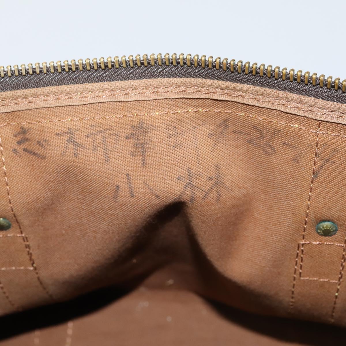 LOUIS VUITTON Monogram Sac Souple 45 Boston Bag M41624 LV Auth bs31094