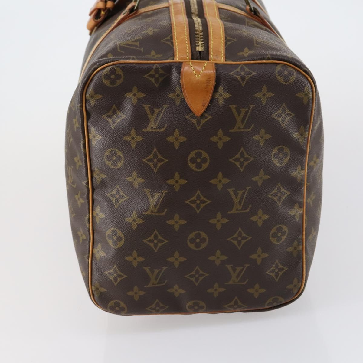 LOUIS VUITTON Monogram Sac Souple 45 Boston Bag M41624 LV Auth bs31094