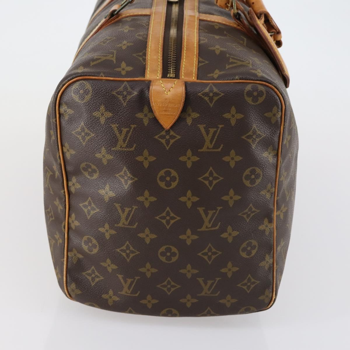 LOUIS VUITTON Monogram Sac Souple 45 Boston Bag M41624 LV Auth bs31094