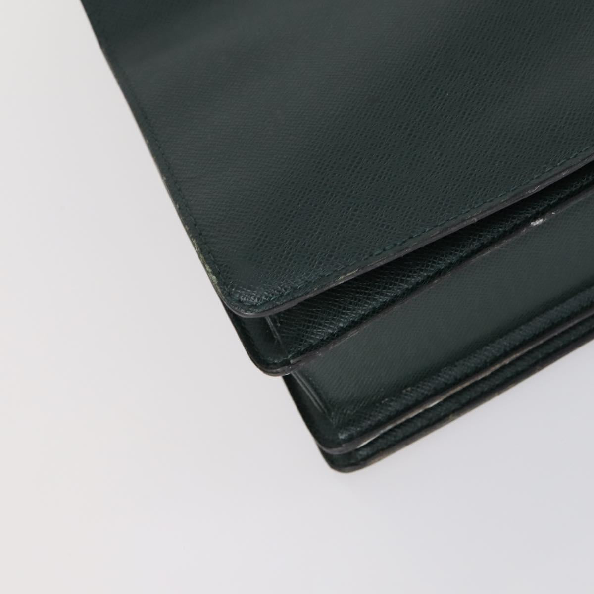 LOUIS VUITTON Taiga Pilot Case Ural Business Bag Epicea M30024 LV Auth bs31099