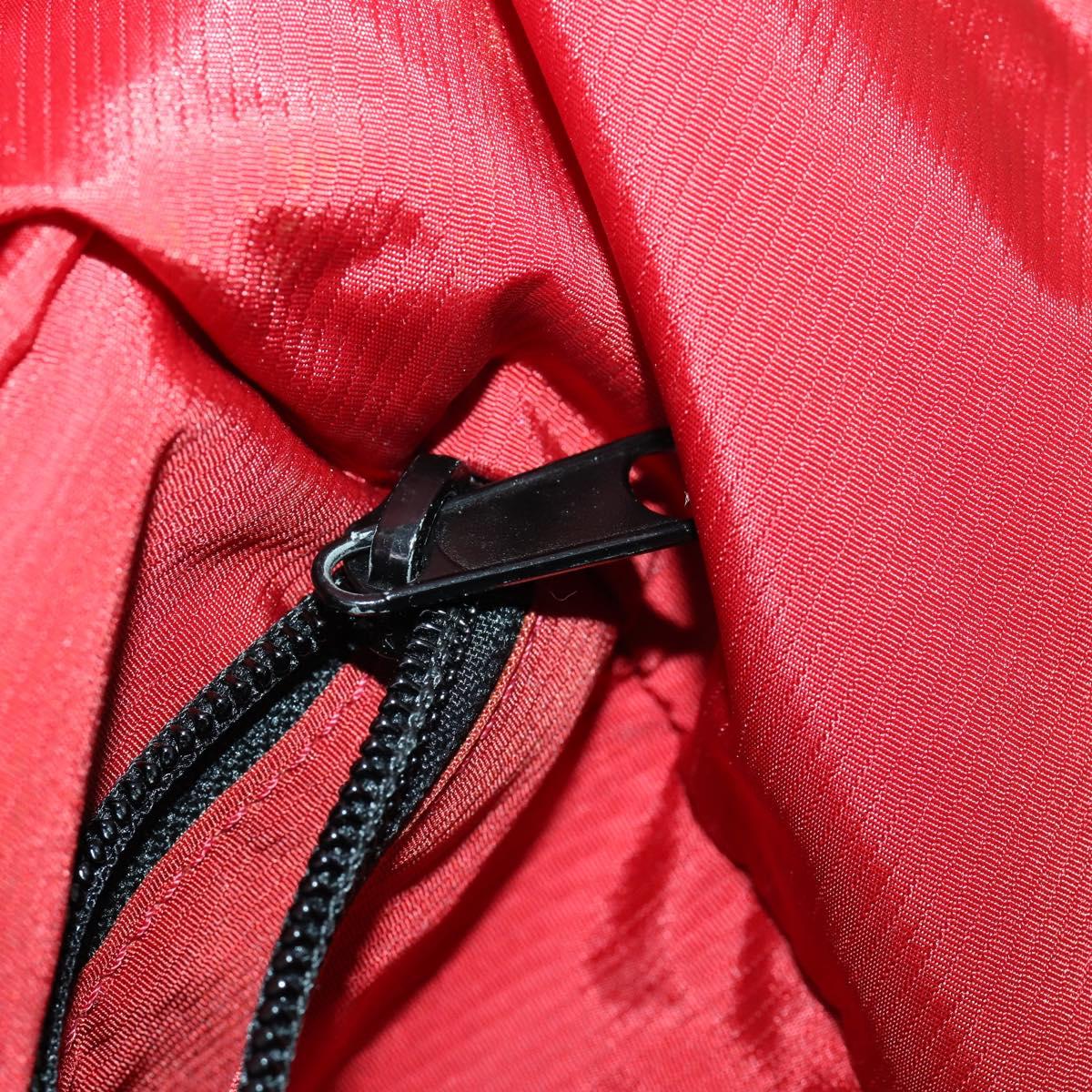 CHANEL Travel Line Boston Bag Nylon Black CC Auth bs31126