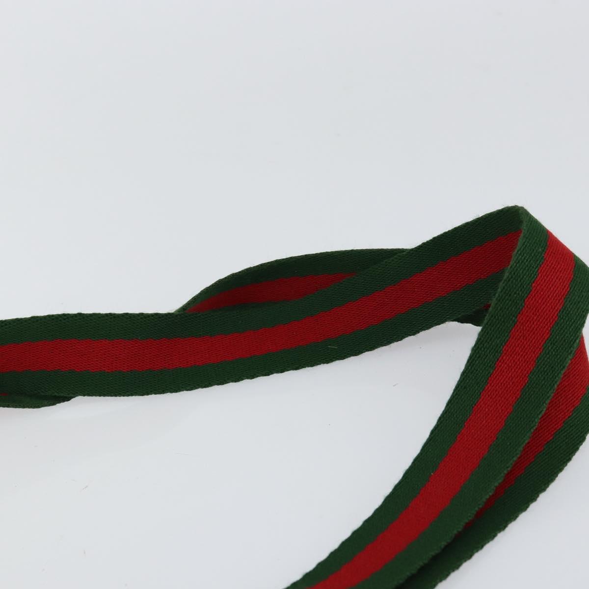 GUCCI GG Supreme Web Sherry Line Tote Bag PVC Beige Gold 39 02 003 Auth bs31137