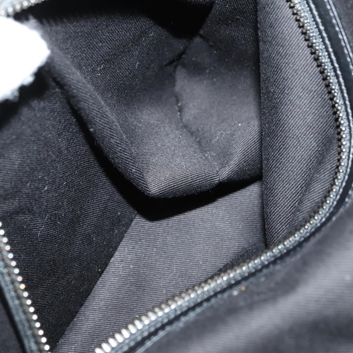 GIVENCHY Hand Bag Leather 2way Purple Gold Auth bs31201