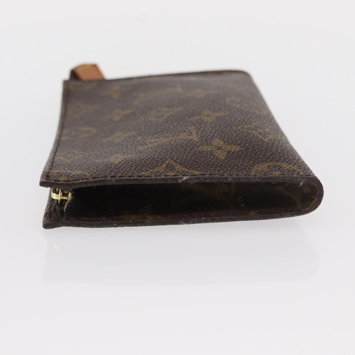 LOUIS VUITTON Monogram Bucket PM Accessory Pouch LV Auth bs31226