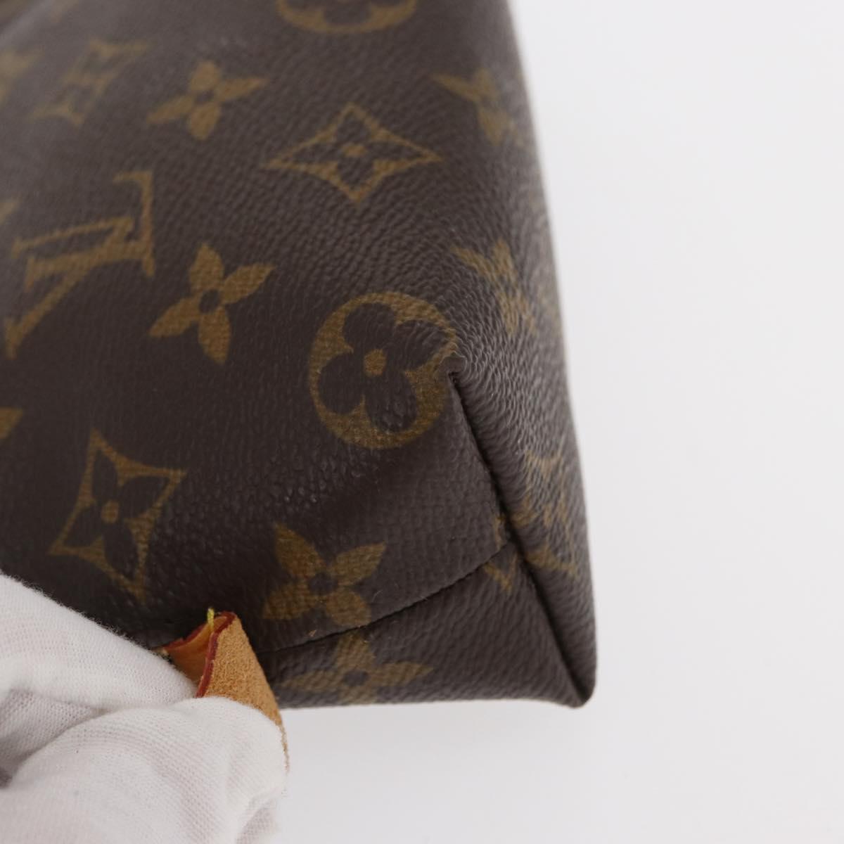 LOUIS VUITTON Monogram Pochette Cosmetic PM Pouch M43998 LV Auth bs31230