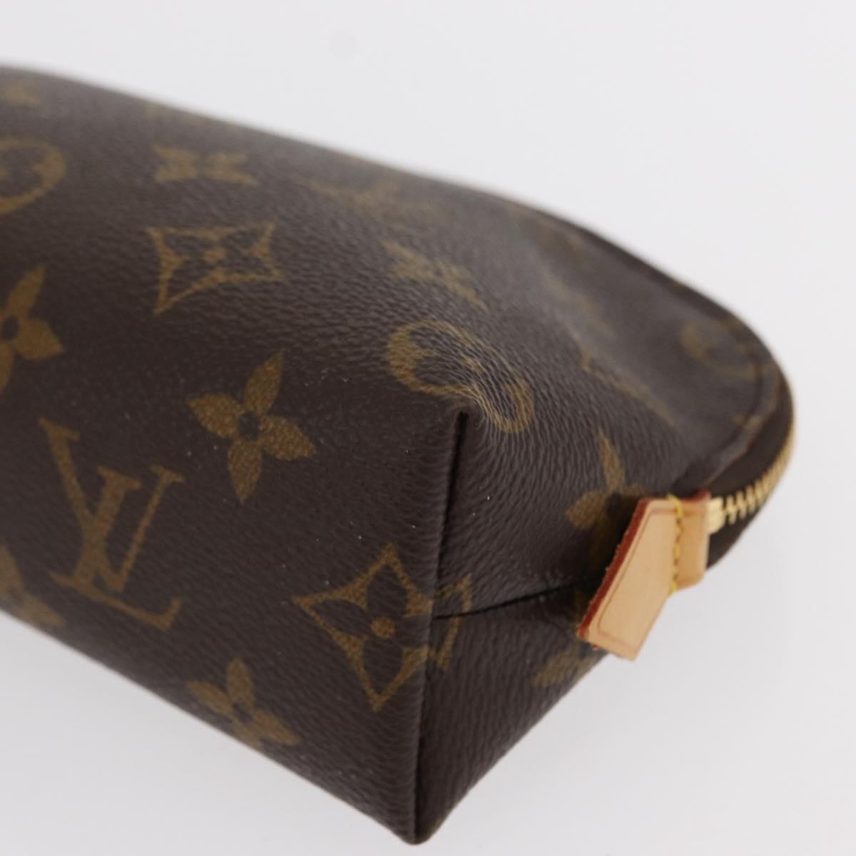 LOUIS VUITTON Monogram Pochette Cosmetic PM Pouch M43998 LV Auth bs31230