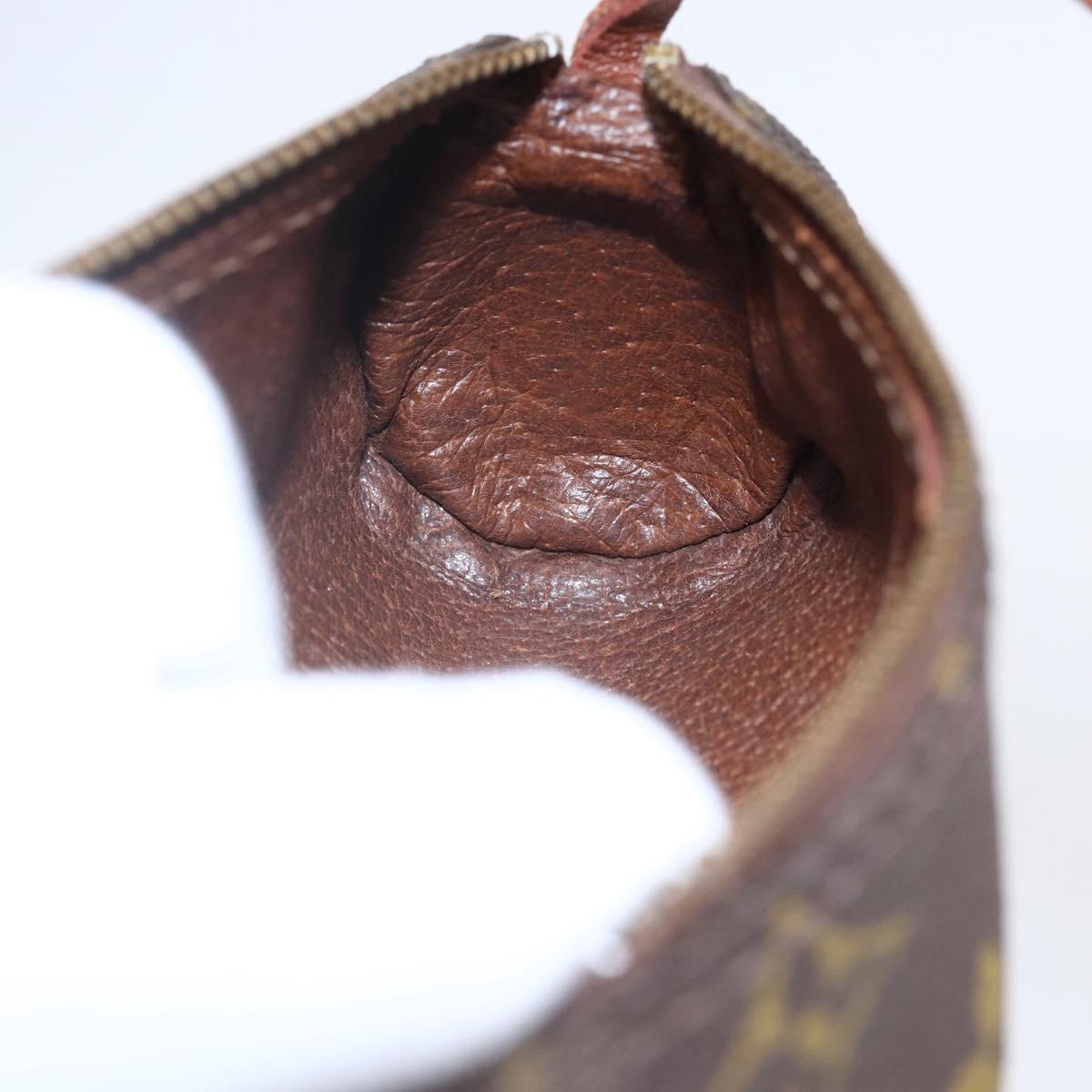 LOUIS VUITTON Monogram Papillon Pouch Vintage LV Auth bs31232