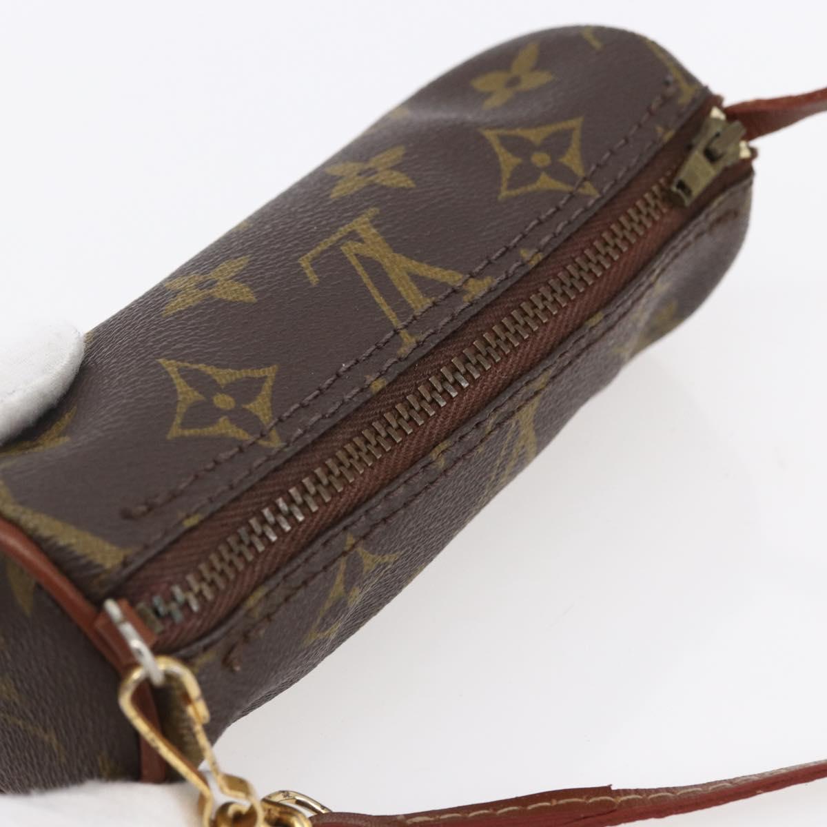 LOUIS VUITTON Monogram Papillon Pouch Vintage LV Auth bs31232