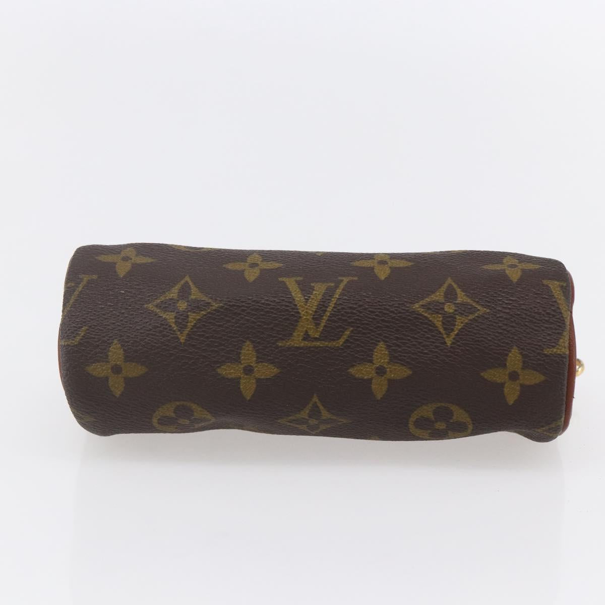 LOUIS VUITTON Monogram Papillon Pouch Vintage LV Auth bs31232