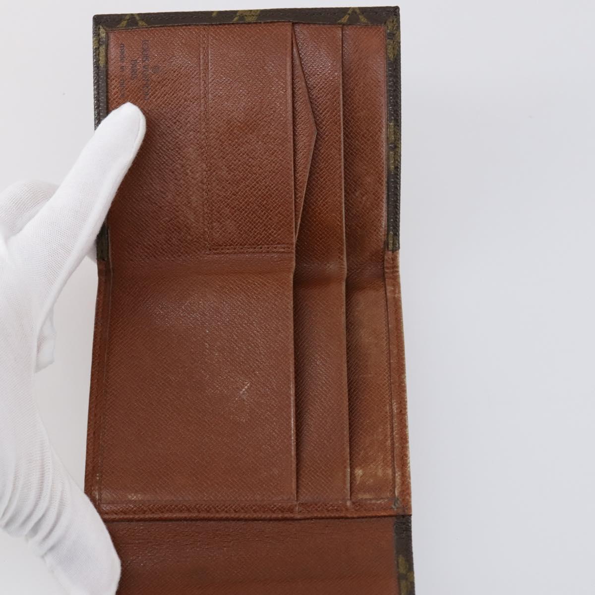 LOUIS VUITTON Monogram Damier Ebene Wallet 3 Set LV Auth bs31237