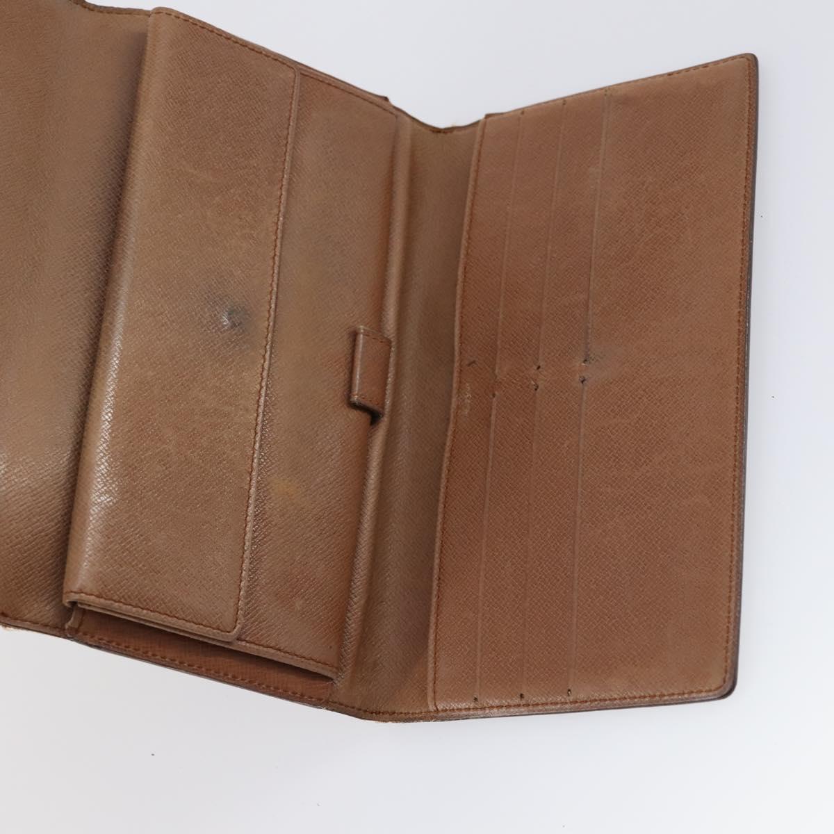 LOUIS VUITTON Monogram Damier Ebene Wallet 3 Set LV Auth bs31237