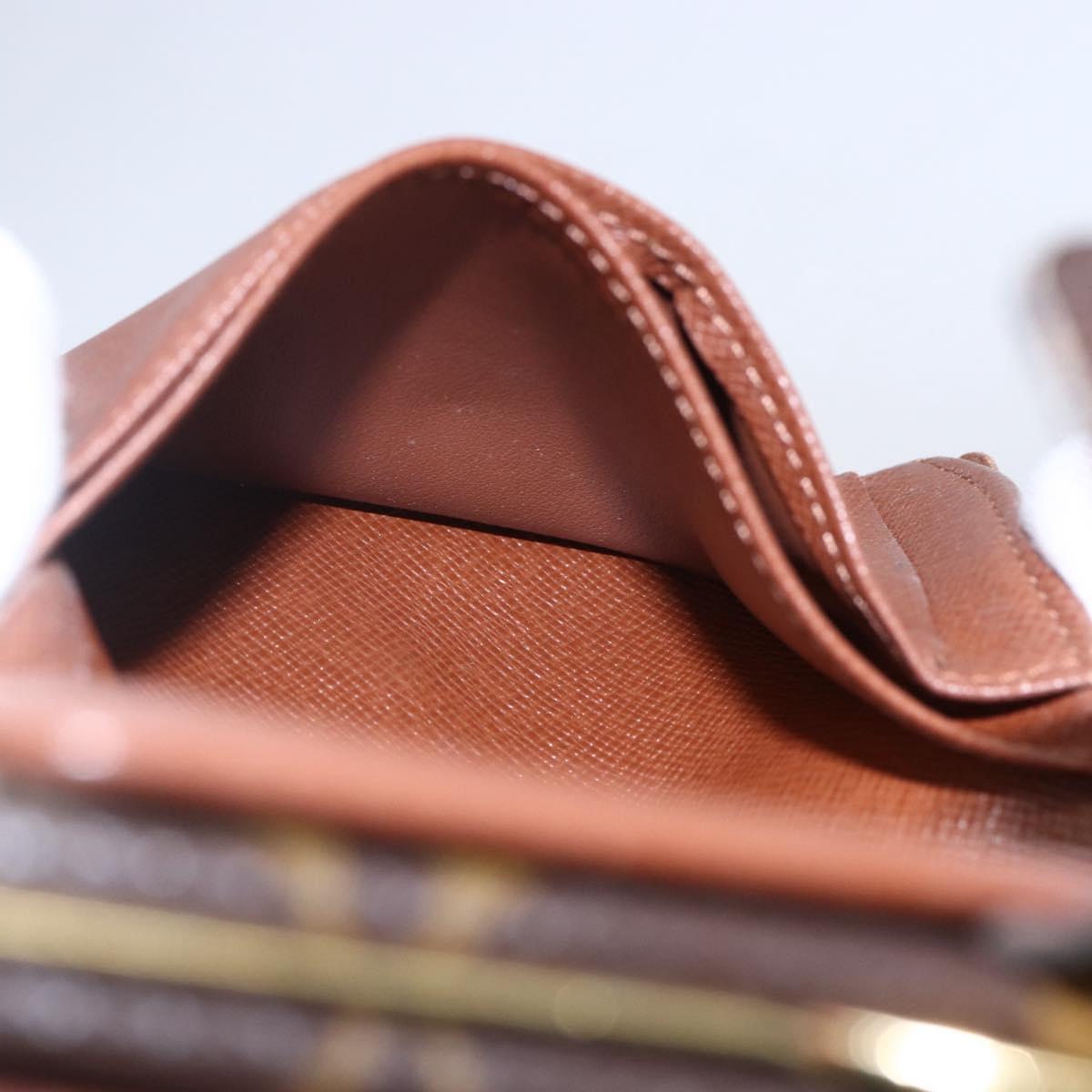 LOUIS VUITTON Monogram Portefeuille Viennois Bifold Wallet M61674 Auth bs31239