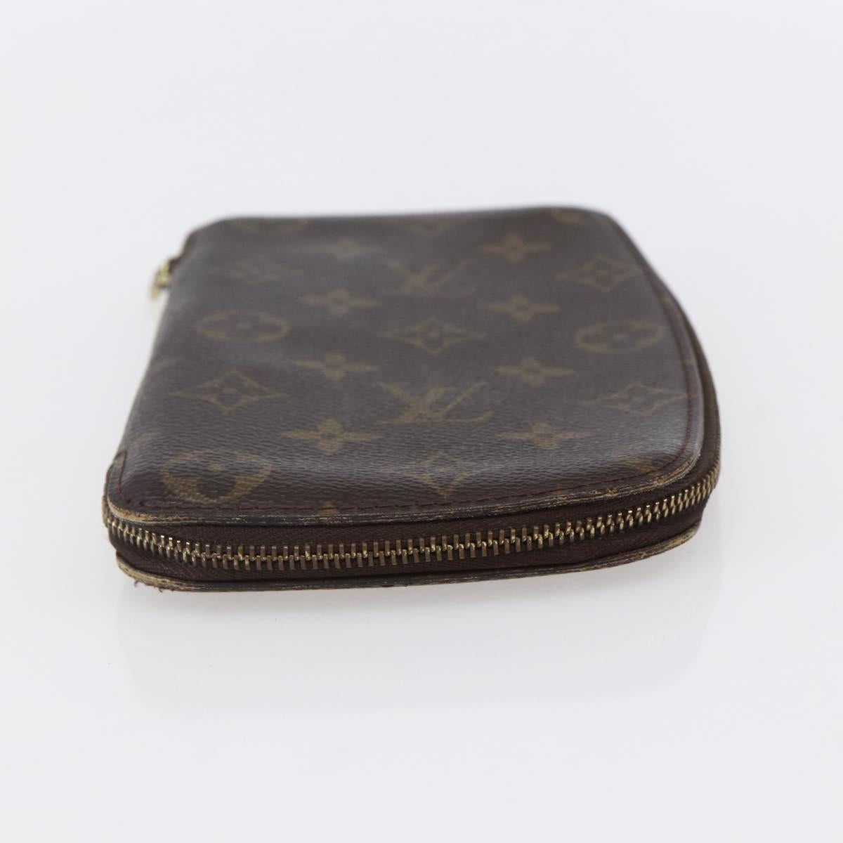 LOUIS VUITTON Monogram Agenda Jeode Travel Case M62950 LV Auth bs31241