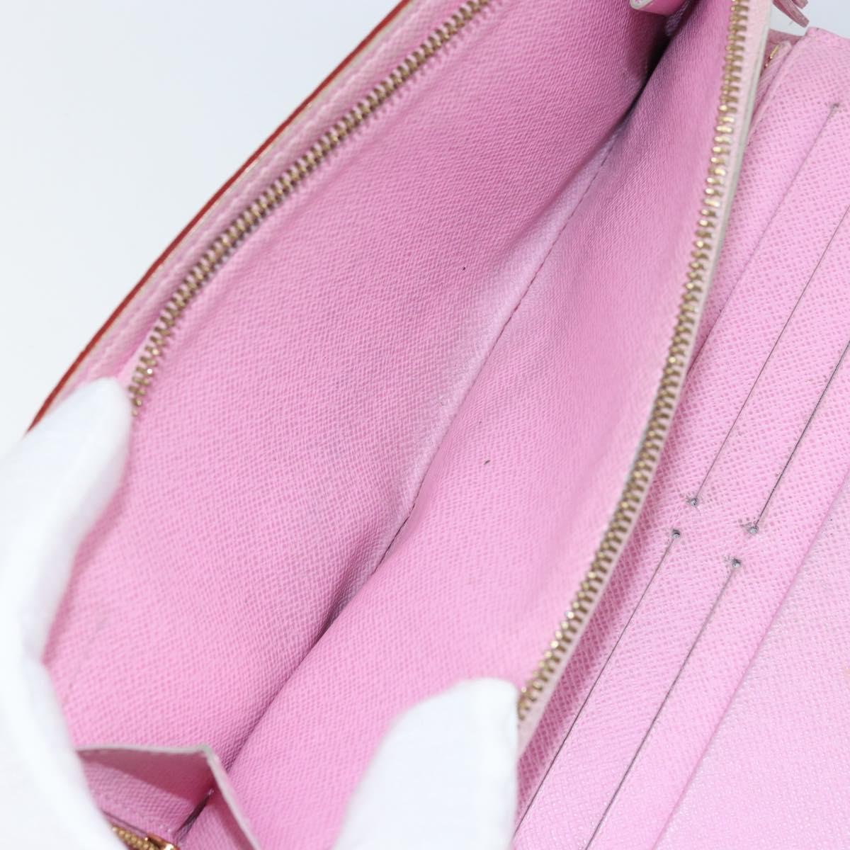 LOUIS VUITTON Multicolor PortefeuilleInsolite Wallet White M93750 Auth bs31244