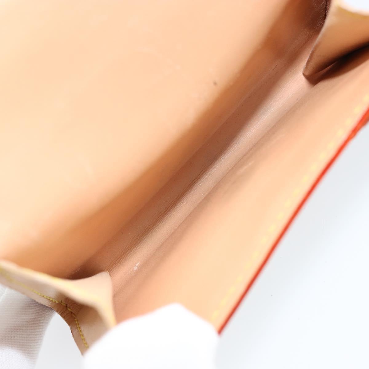 LOUIS VUITTON Multicolor Porte Monnaie Cozy Coin Purse White M60006 Auth bs31245