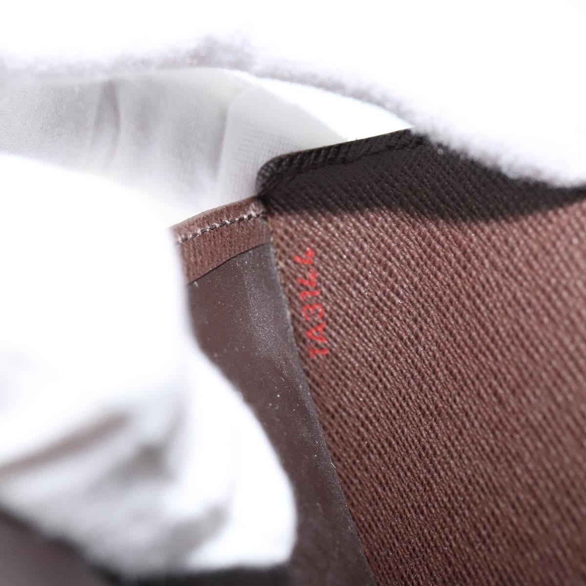 LOUIS VUITTON Damier Ebene Portefeuille Joy Bifold Wallet N60034 LV Auth bs31248