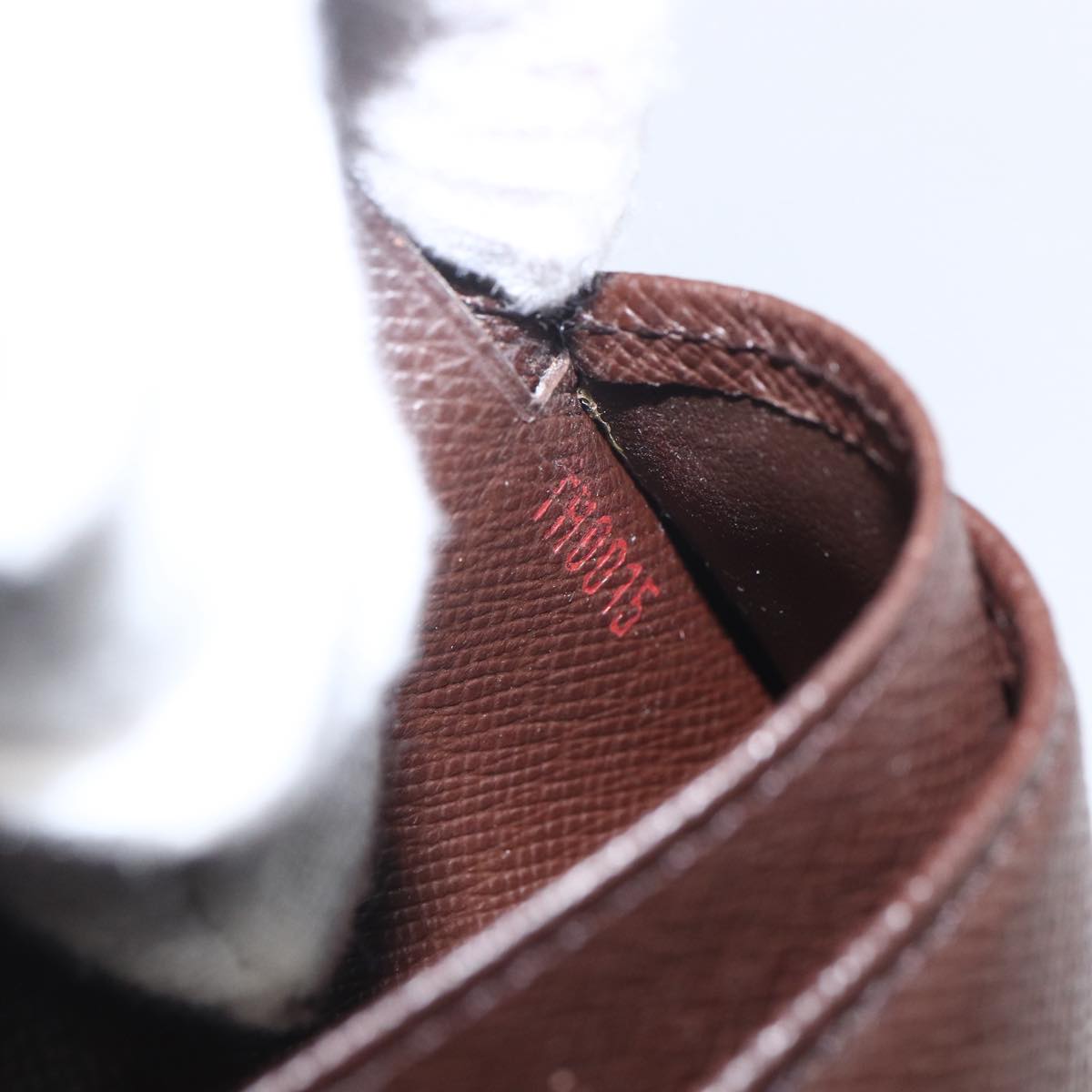 LOUIS VUITTON Damier Ebene Portefeuille Viennois Wallet N61674 LV Auth bs31250